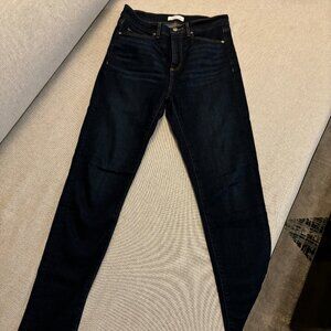 Loft High Rise Jeans "The Skinny" - Size 27/4 - Tall
